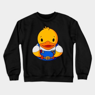 Handyman Rubber Duck Crewneck Sweatshirt